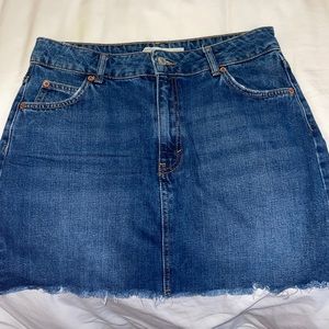 Top Shop Denim Skirt